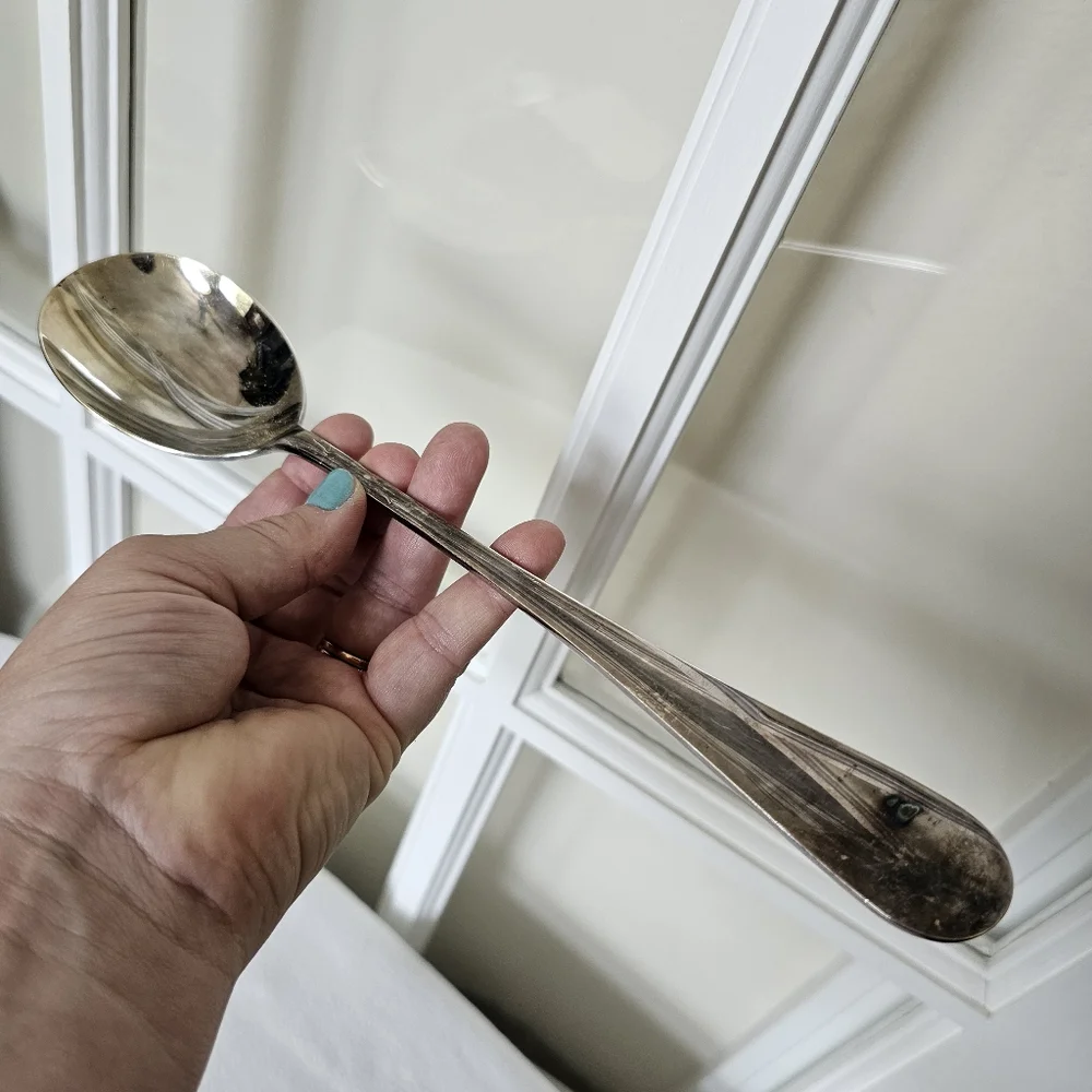 International Silver Co Japan Silver Serving Spoon